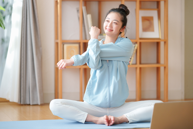 月曜日の朝 運動で気分をリセット