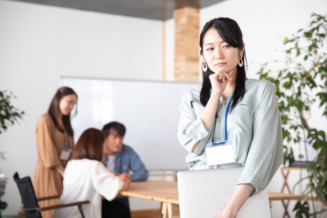 自分だけ態度が違う